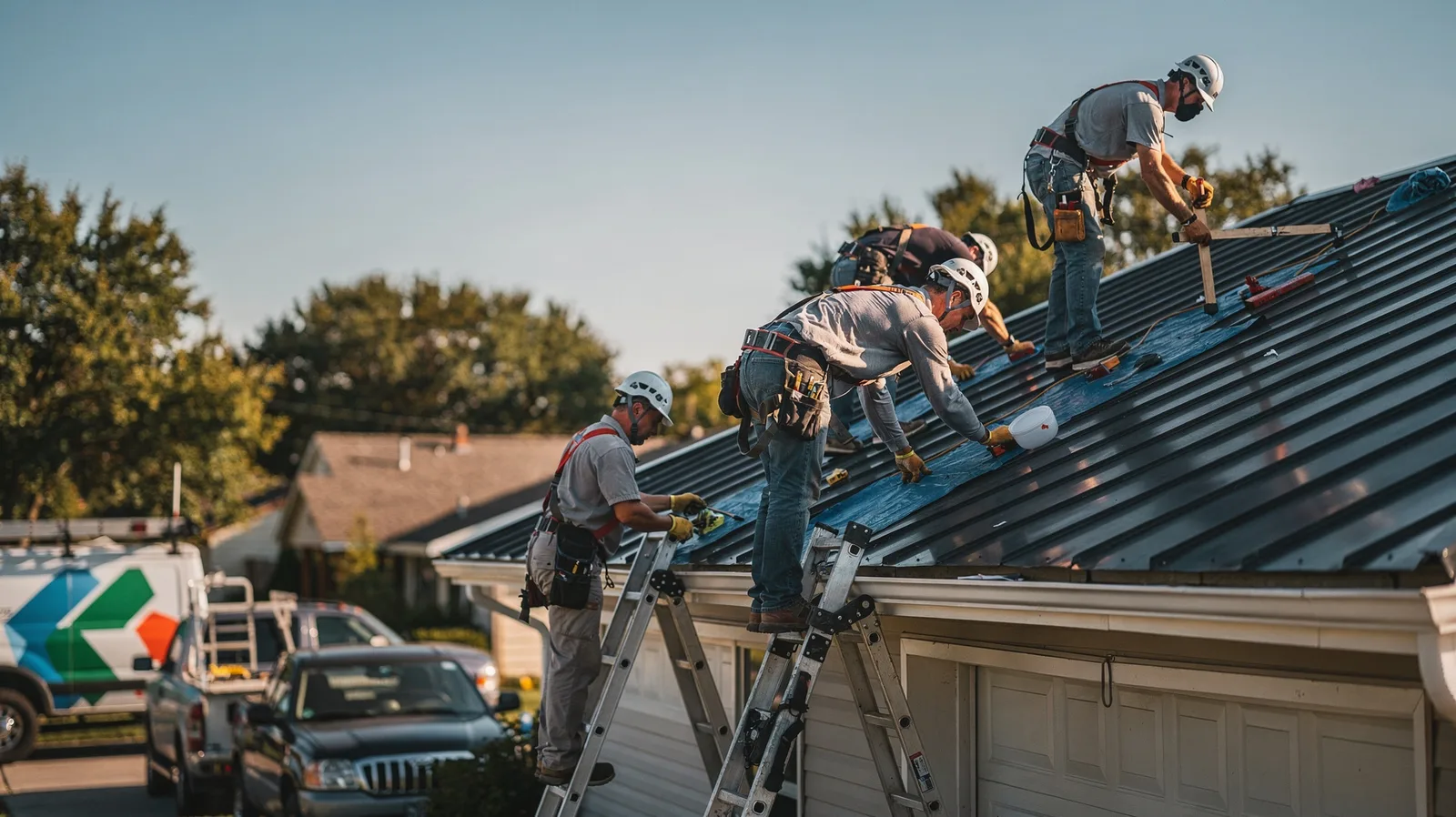 Metal Roof Installation in Sadorus, IL near me